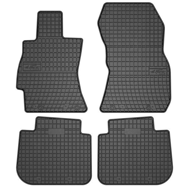 Set Covorase Auto Cauciuc Negro Subaru Forester 2008-2013 0890